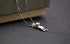 [HOT ] THE HAGING CAT 925 SILVER NECKLACE JEWELRY - airstuff