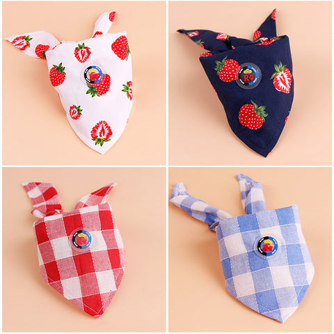 Bandana For Dog Cat Collar 100% Cotton - airstuff