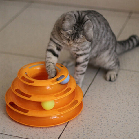 Cat Crazy Ball Play Disc - airstuff