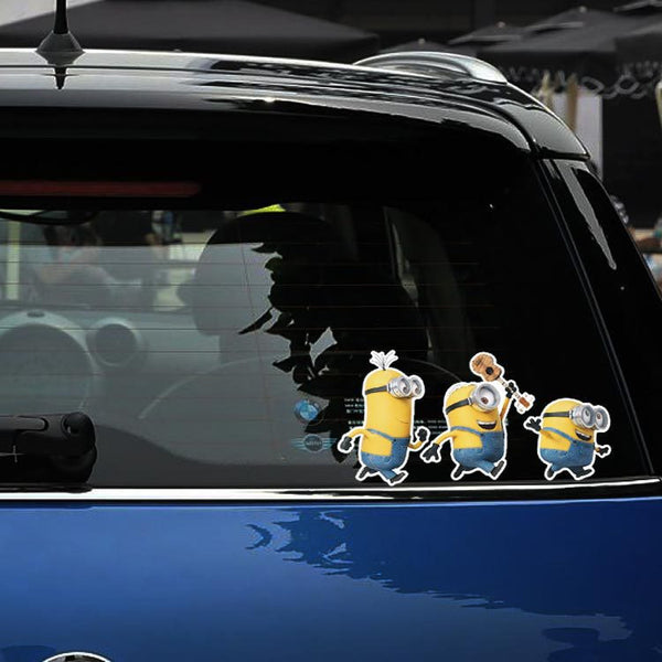 Minions People Car Sticker - airstuff