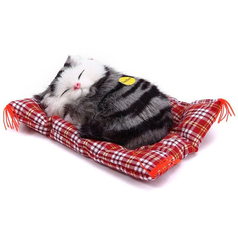 CAT PLUSH DOLL WITH SOUND - airstuff