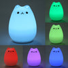 Cute Cat Color Changing Bedtime Lamp - airstuff