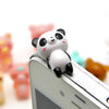 Cute 3D Cat Bear Panda Earphone Jack Plug - airstuff