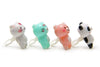 Cute 3D Cat Bear Panda Earphone Jack Plug - airstuff