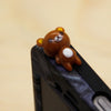 Cute 3D Cat Bear Panda Earphone Jack Plug - airstuff