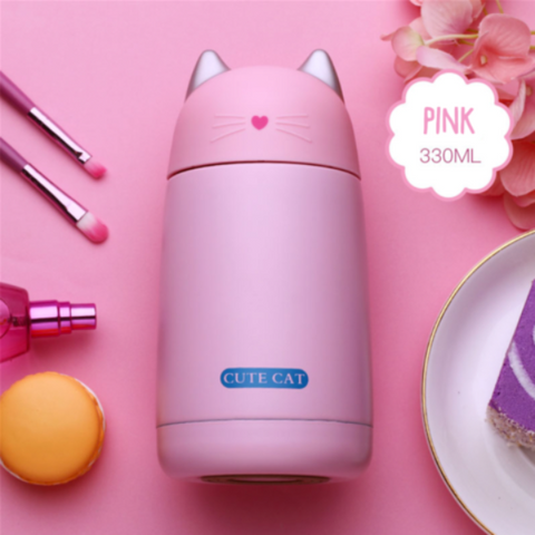 Cute Cat Thermo Mug - airstuff